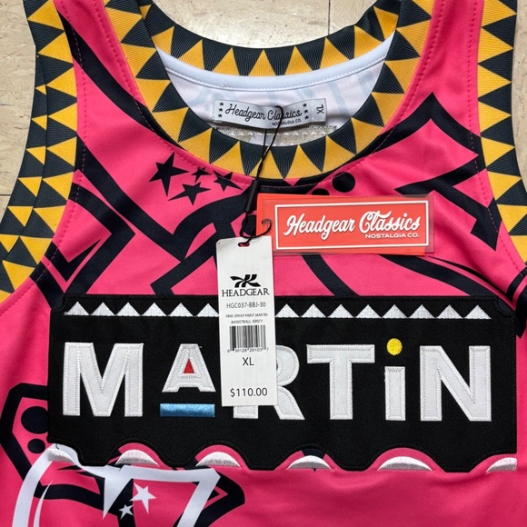 Streetwear Basketball Jersey – Martin “I’M THE MAN” - Picture 3 of 5